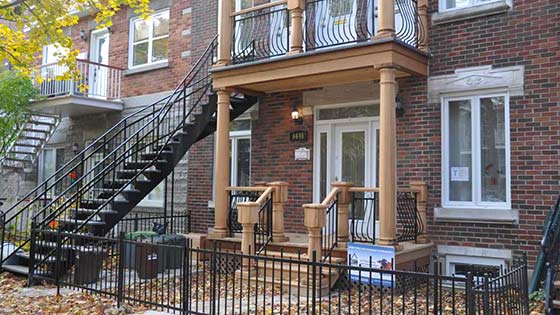 Rénovation de balcon à Montréal